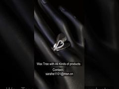 Сверкающие серебряные кольца CZ 925 пробы сияющей огранки грушевидной формы