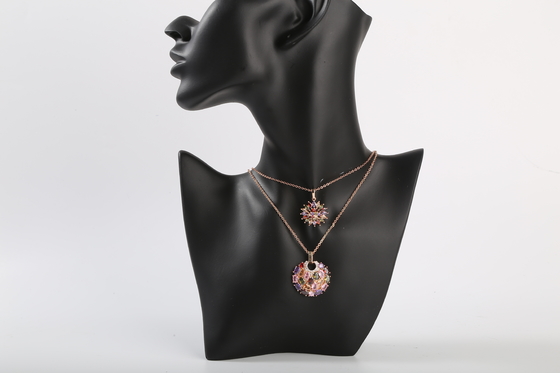 Овальные шкентель красочный CZ драгоценной камня ювелирных изделий 925 формы классические точные серебряный для женщин