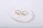 Вечные кольца вырезывания 2.3g 925 серебряные CZ колец обещания захвата излучающие для женщин