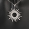 Простое ожерелье бога Солнца привесное фасонирует ювелирные изделия Locket фото бога Солнца