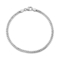 Кубинськие цепи Zirconia ювелирных изделий связи 925 стерлинговый серебряный браслет кубической минималистский