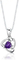 Родий серег набора ювелирных изделий ожерелья 925 женщин стерлинговый серебряный привесной