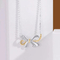 Женщин бабочки жемчуга ювелирных изделий серег 925 ожерелья набор ювелирных изделий S925 стерлинговых серебряных