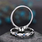 кольца диапазона диаманта женщин 3.0mm, 925 стерлинговых серебряных обручальных колец диаманта