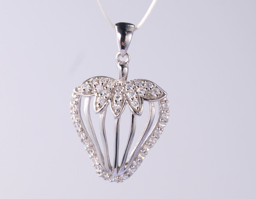 Pear Hollow Geometric 925 Sterling Silver Pendant для женщин 925 Silver CZ Pendant Добавьте немного роскоши к вашей коллекции ювелирных изделий 925 Silver CZ Pendant 925 Silver CZ Pendant Идеальный выбор