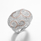 Кольцо колец 13.8g кубических людей Zirconia серебряное сделанное по образцу стерлинговое серебряное выгравированное