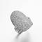 Zirconia колец 5.89g 925 кольцо серебряного экрана серебряного CZ кубического стерлинговое