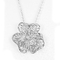 Шкентель цветка 5.38g Chanel 925 серебряный CZ привесной стерлинговый серебряный