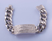 50 925 серебряного граммов браслета браслета 17cm Майкл Kors CZ стерлингового серебряного
