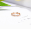 Вплетенное кольцо с бриллиантом 0.2ct 2gram золота карата травы 18 кабеля для свадьбы